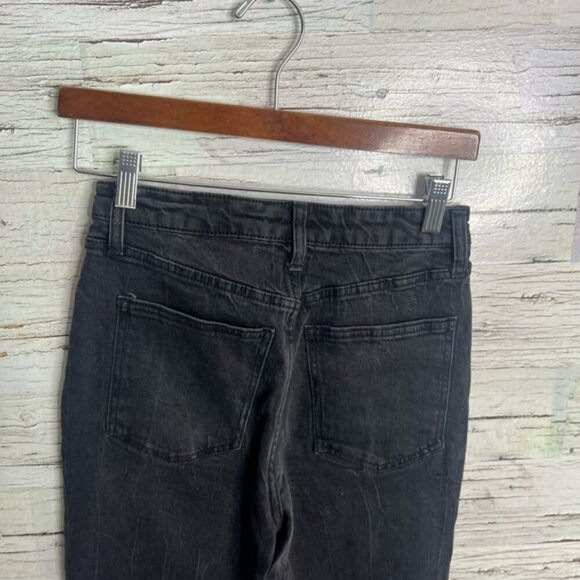 JUICY COUTURE Black Wash Lunita High Rise Wide Leg Jeans - Picture 6 of 8